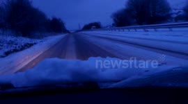 Driving in the snow