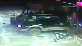 'Drunk driver' smashes through hotel lobby in China