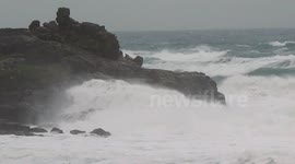 Porthmeor Beach,St.Ives-Wild Sea,Wild Wind