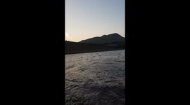 Calm Waters of Dovestone Reservoir in the evening of the hottest day of the Cal