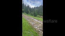 Terrible flooding in Western Ukraine