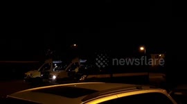 Police shut down another illegal street party in London