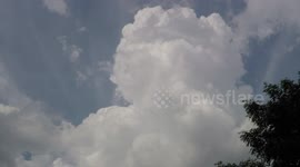 Huge Thunderstorm Updraught Over Londonderry