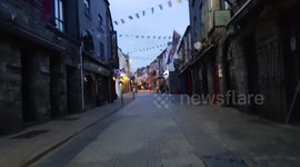 Saturday night in Galway City Centre