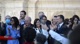 Reelection of the mayor of Paris, Anne HIDALGO. 28june2020. Hotel de Ville de Paris.
