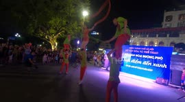 Vietnam's Grand Festival features humans being used as a skipping rope