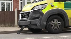 Ambulance collides with car whilst responding to 999 call
