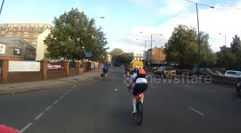 A8KYA - Red light jump. Old Kent Rd.September 2019