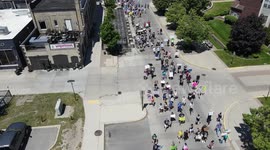 Newsflare Edit - Drone Fail: Flying into a Tree while Covering a Protest
