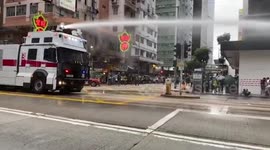 Chaotic scenes in Hong Kong as National Security Law is passed