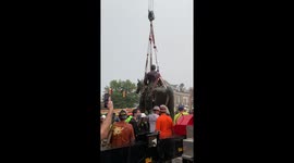 Stonewall Jackson statue removed in Virginia