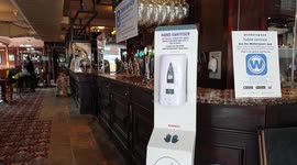 Final checks as London pub prepares to reopen ahead of 'Super Saturday'