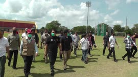 Officials in Indonesia check out soccer ground that will host 2021 FIFA U-20 World Cup games