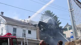 2nd alarm Duplex fire Shamokin, Pennsylvania