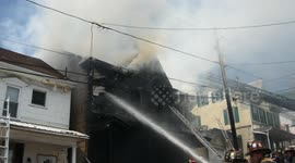 2nd alarm house fire Shamokin, Pa