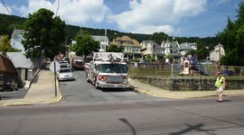 2nd alarm house fire Shamokin, Pa