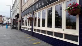Wetherspoons pub in Woolwich, southeast London, attracts TWO pub-goers for 8am opening time on Super Saturday