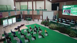 Virtual Bachelor Graduation is held in Makassar with the Health protocol