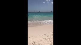 Beautiful beach sea view