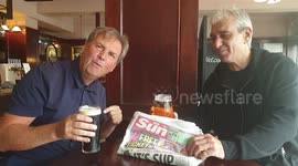 Beer we go! Inside a London Wetherspoons as pubs re-open and drinkers order first pints in months