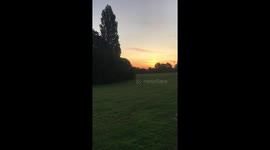 Sky and field