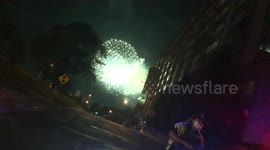Fireworks light up sky above Washington DC on Independence Day