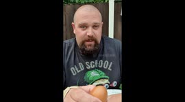 Try and drink a raw egg (sick)
