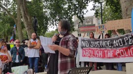 Crowd Erupts as (ex) Harry Potter fan Elliot Addresses JK Rowling at Trans Rights Protest in London
