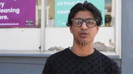 Meet the owner of a laundrette who has been working 20 hours a day to wash 100,000 scrubs for the NHS