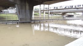 Big Flood in Brent Cross London