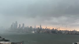 Lightning Striking the Empire State Building