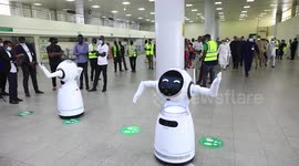 Nigeria deploy temperature checking robots at airport ahead of reopening of airports