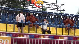 Thai theme park uses teddy bears on rides for social distancing