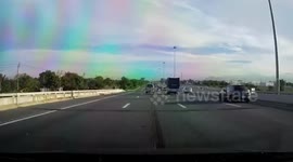 Speeding driver causes major crash on Thailand motorway