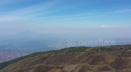 Aerial Footage Prau Mount