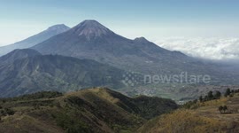 Aerial Footage Prau Mount