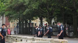 BLM Protesters against anti-abortion protesters in D.C.