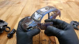 Toy Porsche given new lease of life with restoration