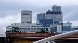 UK farmers in tractor convoy protest in central London