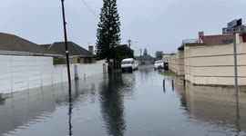 Severe storm causes flooding in Cape Town