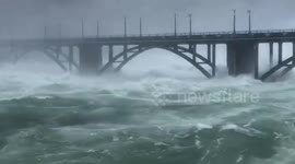 Chinese dam opens nine gates to discharge floodwater after heavy rains