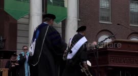 Wynton Maralis at a graduation