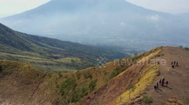 Aerial View Kembang Mount