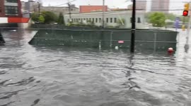 Tropical Storm Fay Causing Flooding in the Northeast