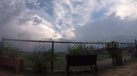 4K Thunderstorm in timelapse.