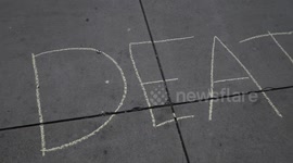 Protest action against Swedish Covid-19 strategy takes place in Malmö