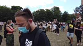 Black Lives Matter Protest Gathering at the Level Brighton Saturday 11/07/2020 part 3