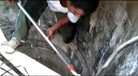 rat snake rescued from the deep well