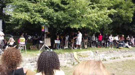 Black Lives Matter Protest Gathering at the Level Brighton Saturday 11/07/2020 part 6