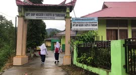 School activities begin when the Pandemic COVID-19 in Indonesia